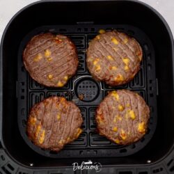 Air Fryer Cheeseburgers | Gimme Delicious