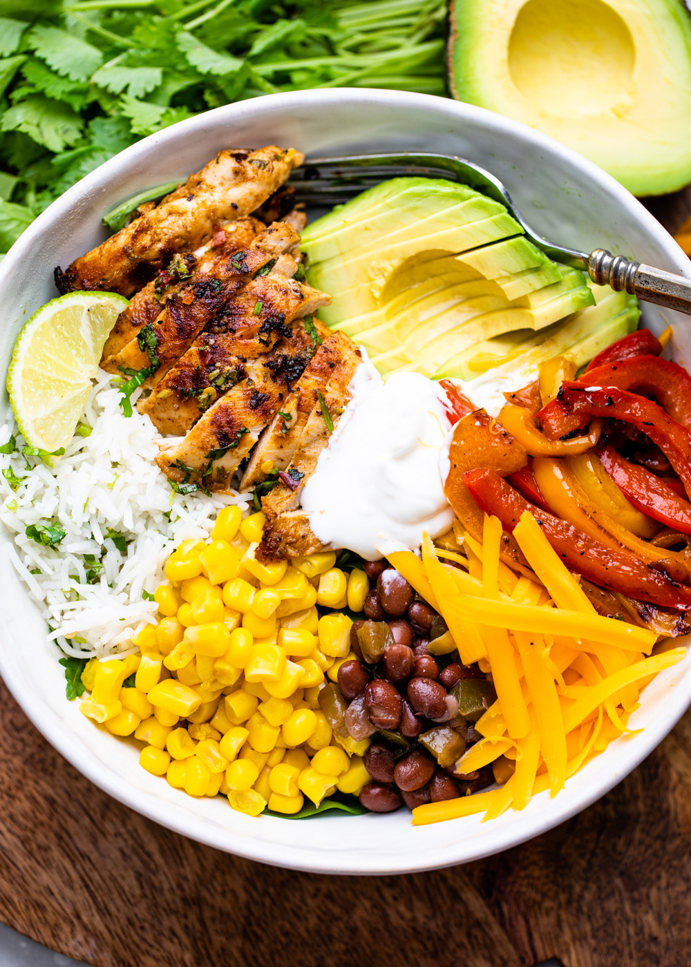 Taco Bowls with Chipotle-Lime Cauliflower