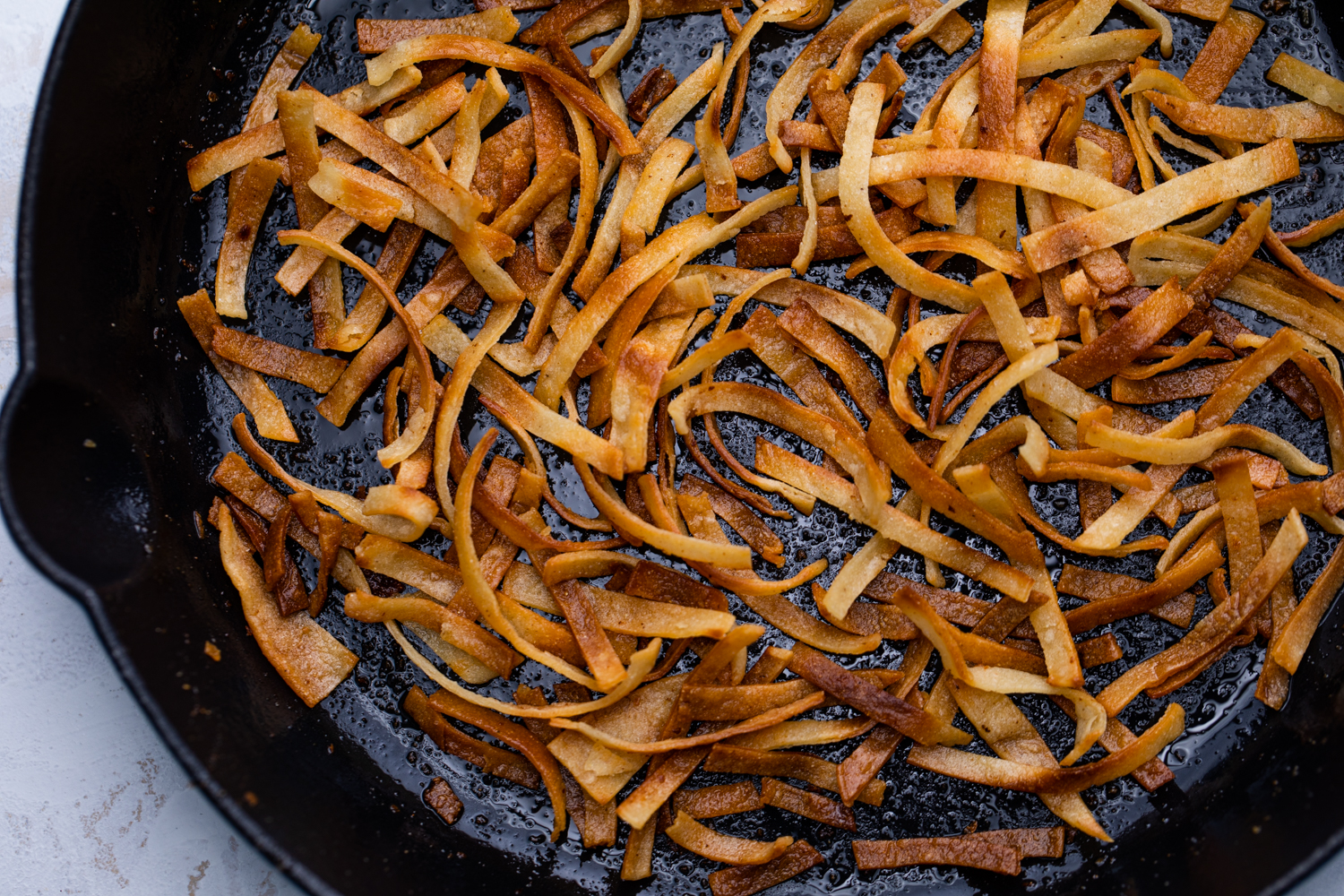 How to Make Crispy Tortilla Strips Gimme Delicious