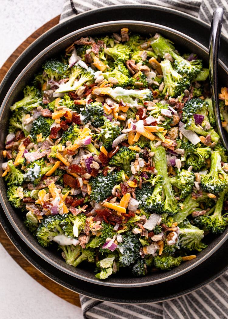 Keto Broccoli Salad | Gimme Delicious