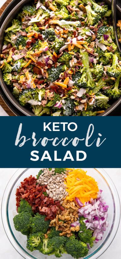 Keto Broccoli Salad | Gimme Delicious