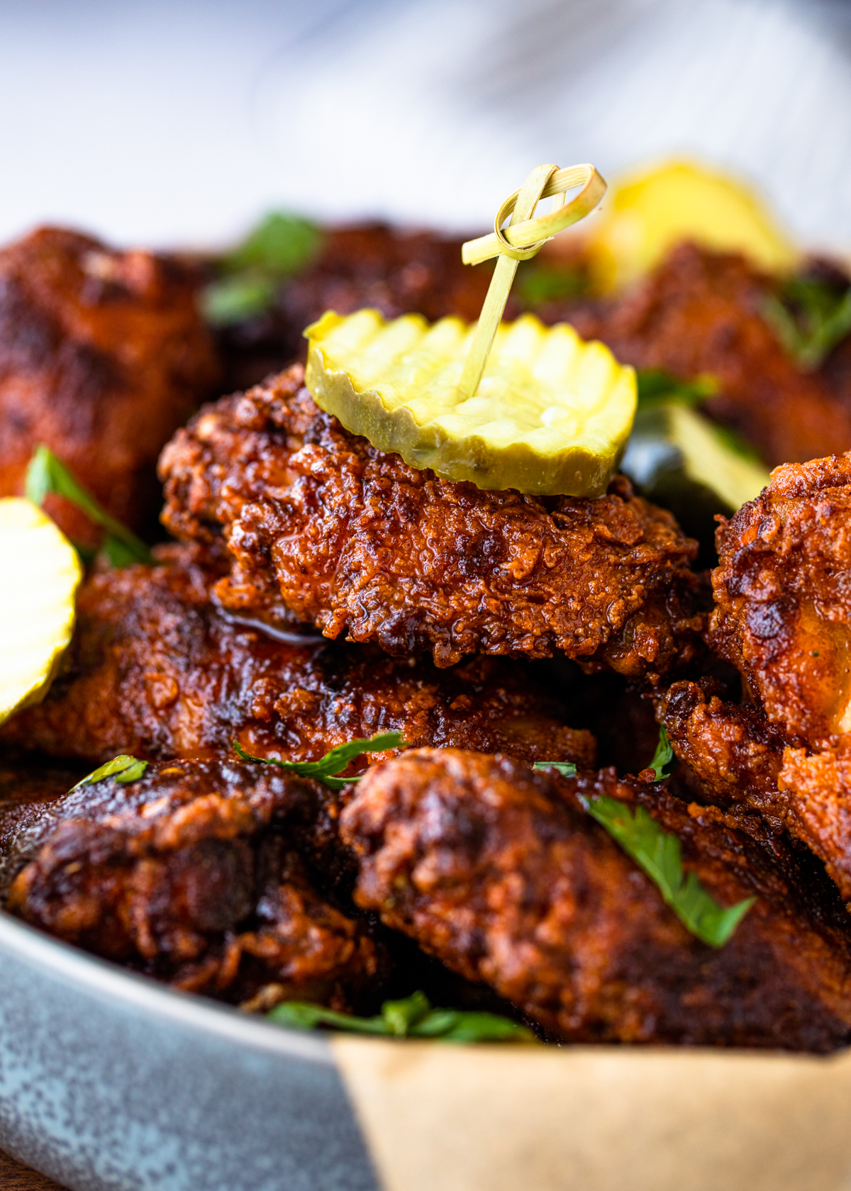 Nashville Hot Chicken Wings | Gimme Delicious