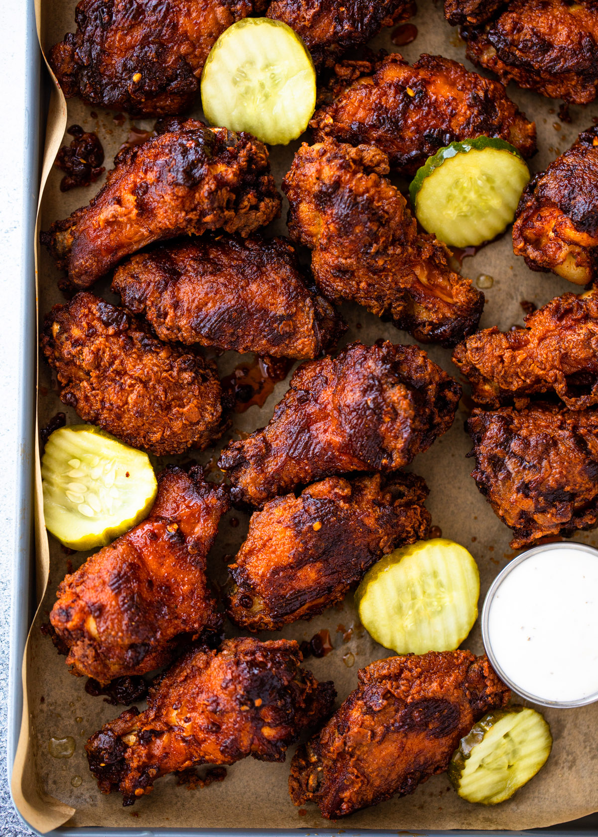 Nashville Hot Chicken Wings | Gimme Delicious