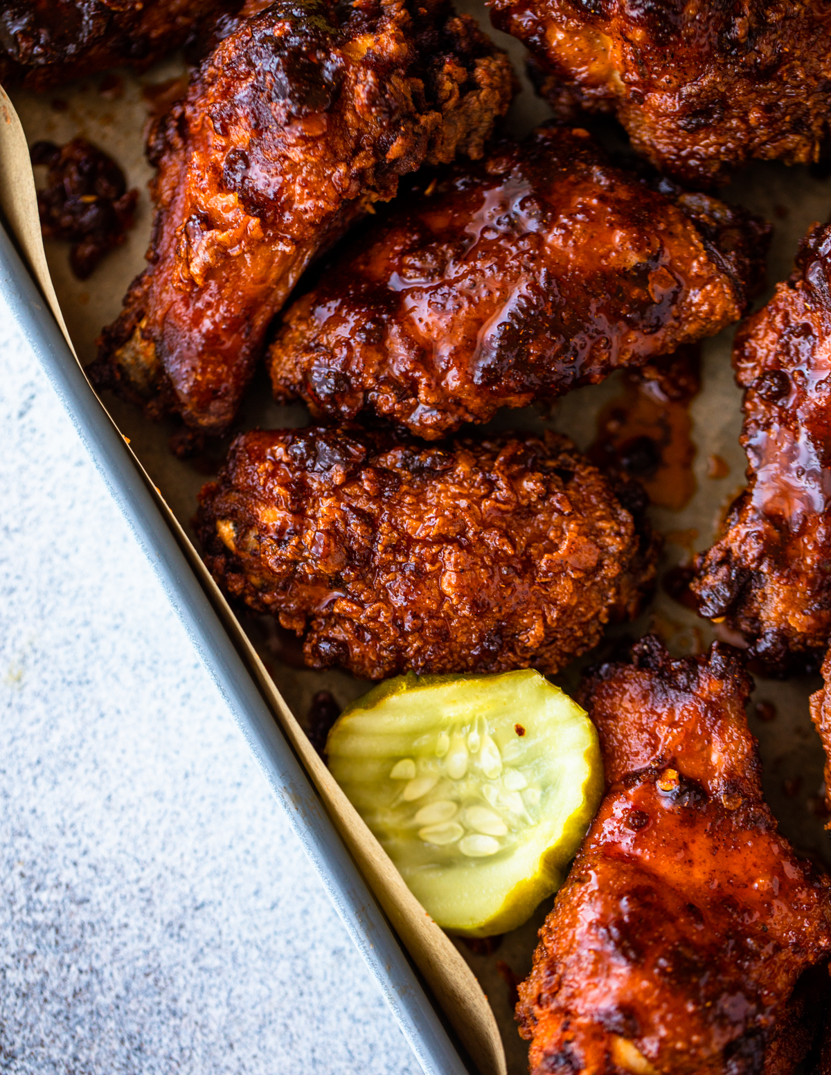 Nashville Hot Chicken Wings | Gimme Delicious