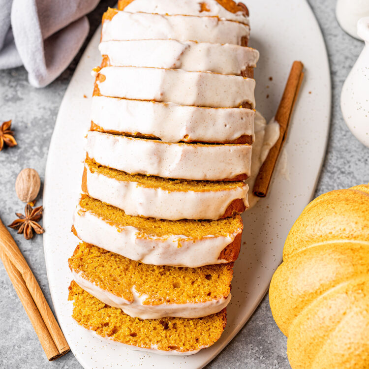 Pumpkin Bread With Cream Cheese Icing Calories