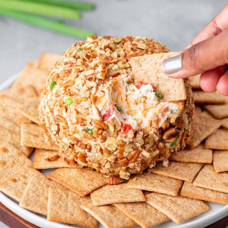 The Best Cheese Ball Recipe Gimme Delicious