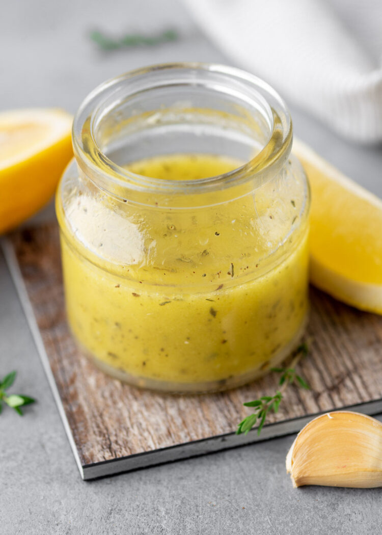 Lemon Thyme Dressing Gimme Delicious
