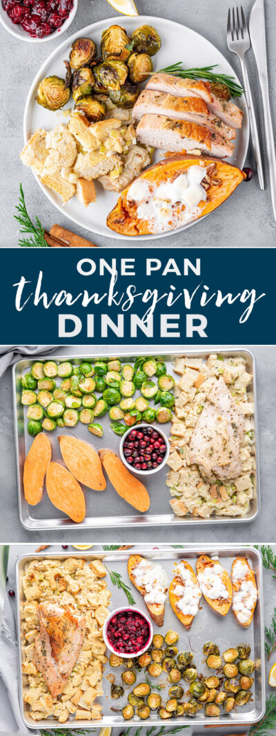 One Pan Thanksgiving Dinner | Gimme Delicious