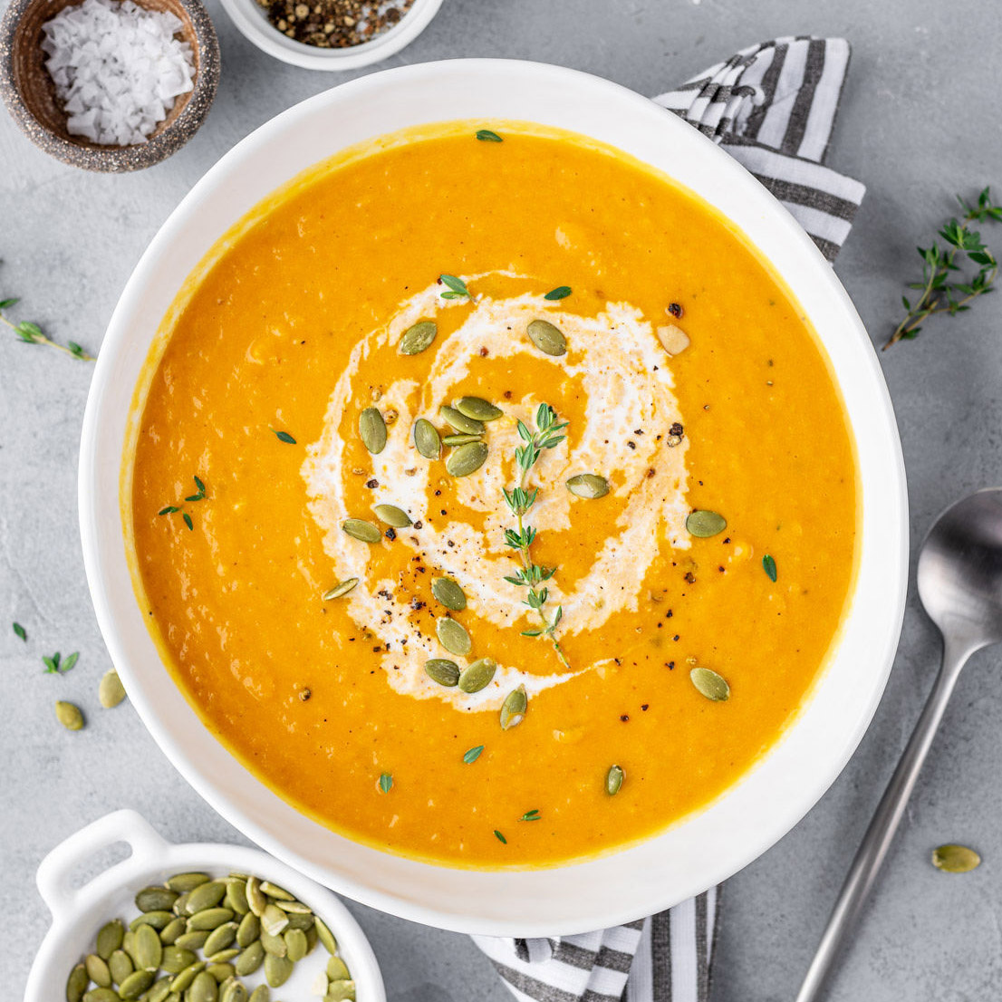 Easy Pumpkin Soup | Gimme Delicious