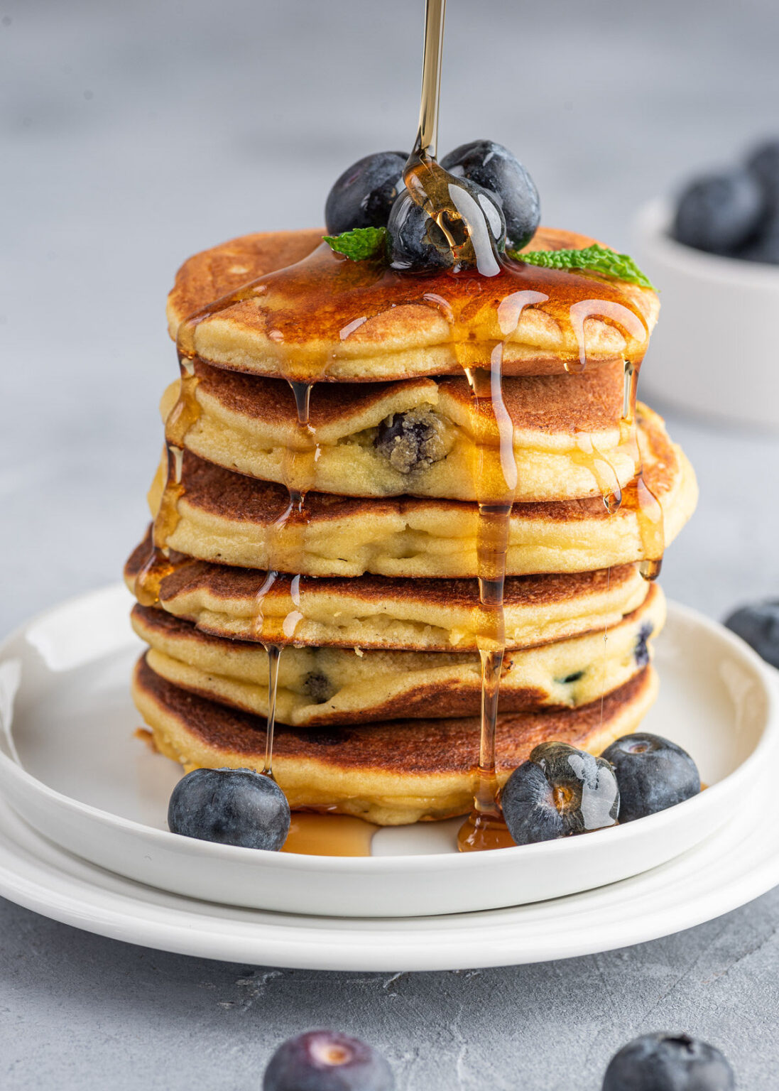 Keto Blueberry Pancakes | Gimme Delicious