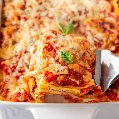 Vegetarian Lasagna | Gimme Delicious