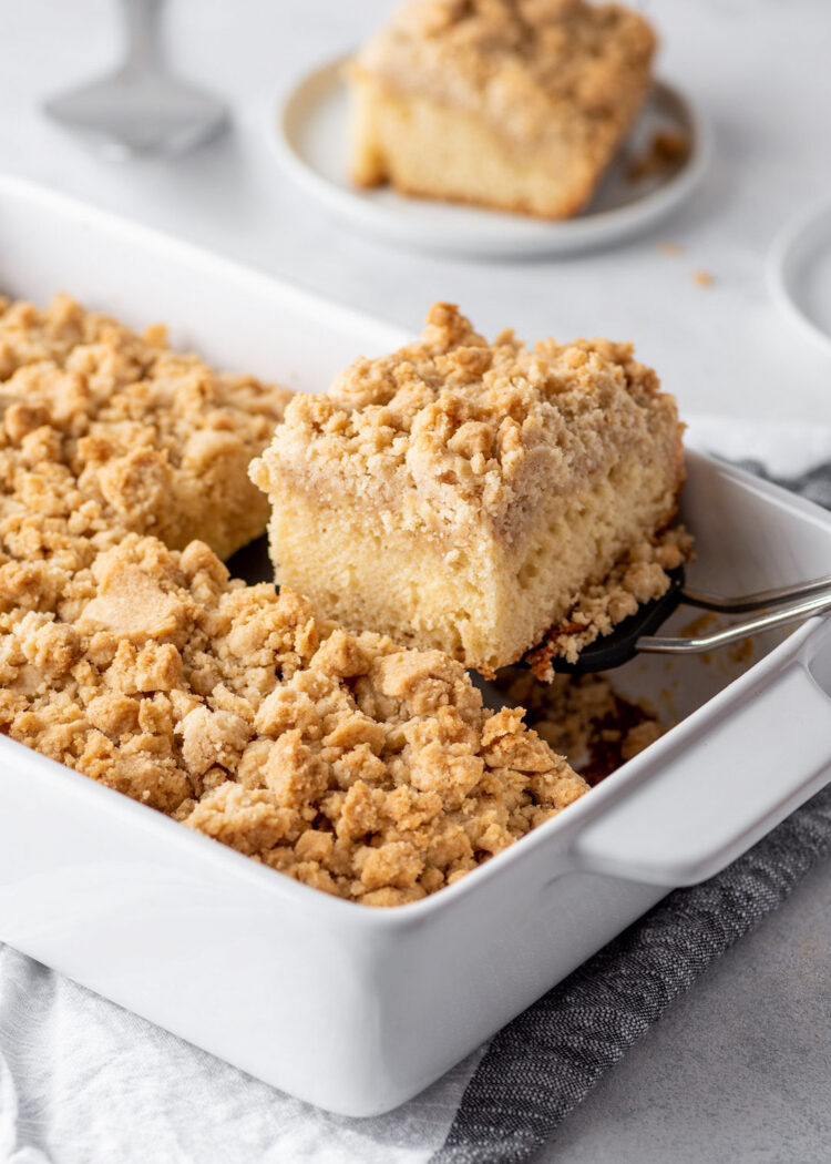 New York Style Crumb Cake | Gimme Delicious