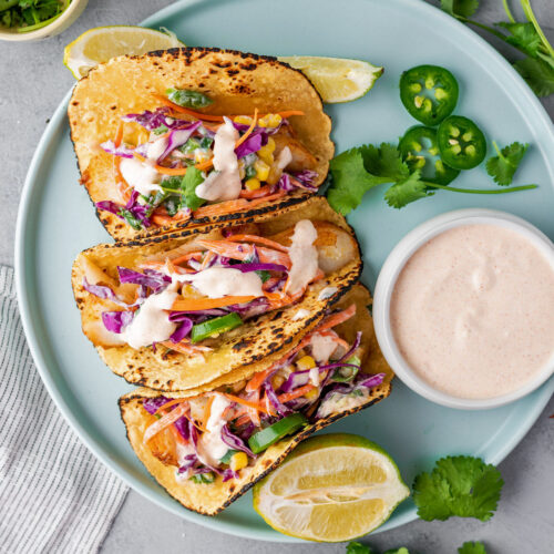 Cod Fish Tacos | Gimme Delicious