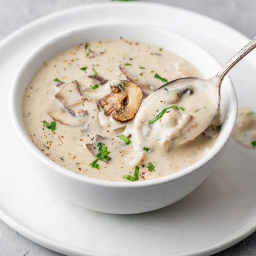Cream of Mushroom Soup | Gimme Delicious