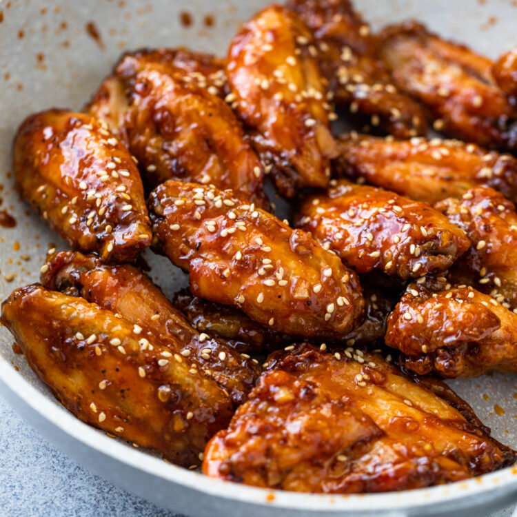 Garlic Soy Chicken Wings | Gimme Delicious
