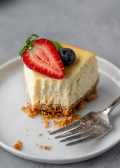 Low Fat Cheesecake | Gimme Delicious