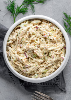 Creamy Keto Chicken Salad {1 Net Carb!}