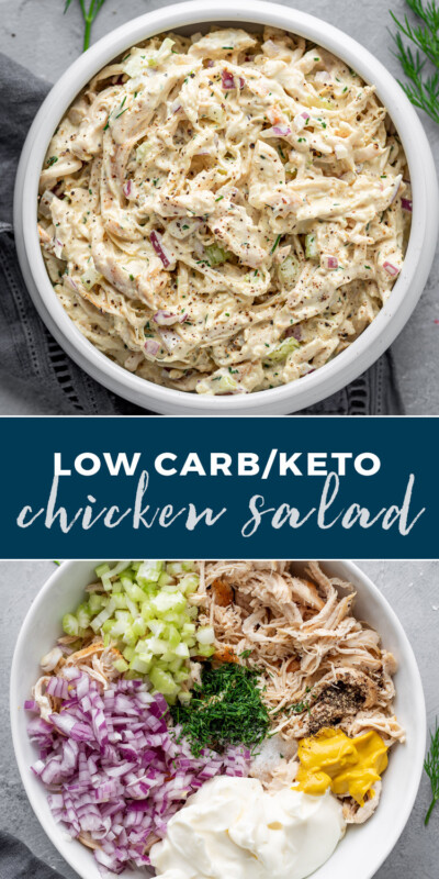 Creamy Keto Chicken Salad | Gimme Delicious