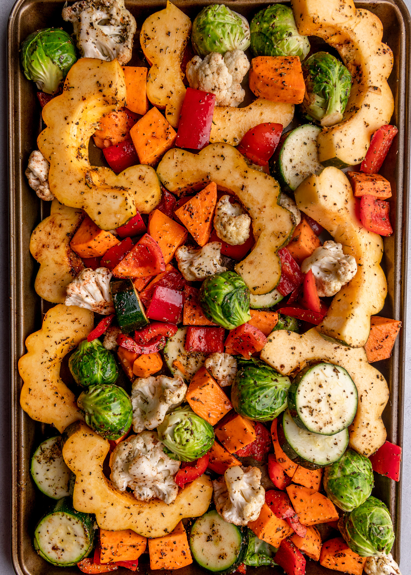 Colorful Roasted Sheet-Pan Vegetables