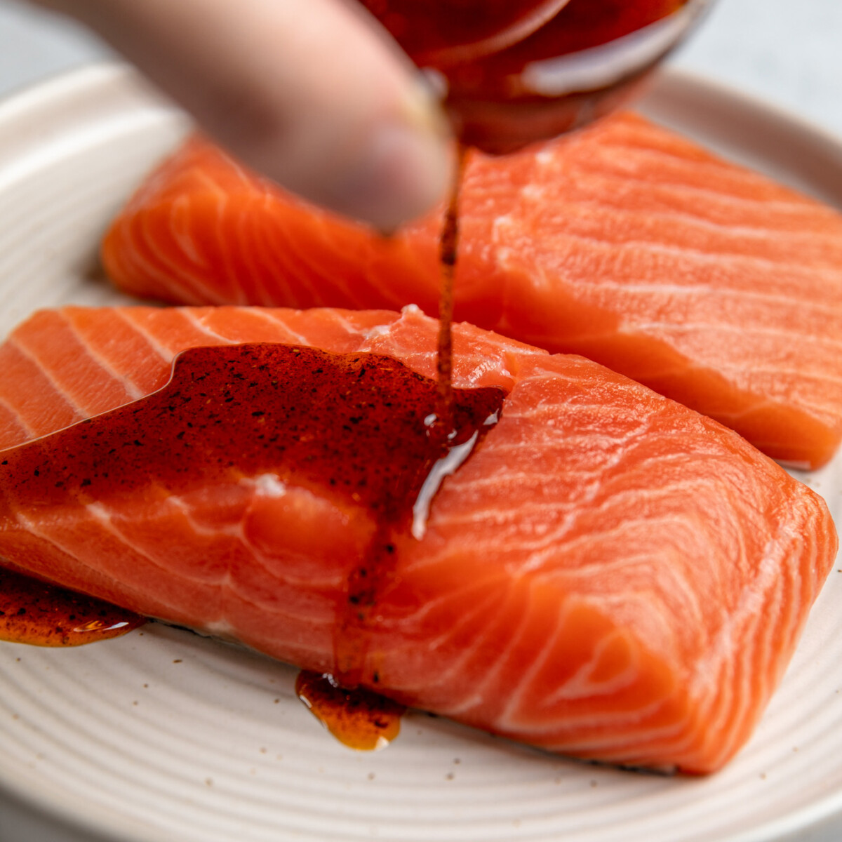 Salmon With Avocado Salsa | Gimme Delicious