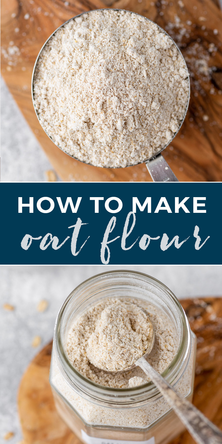 How To Make Oat Flour Pin