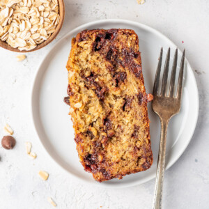 Healthy Oatmeal Banana Bread | Gimme Delicious