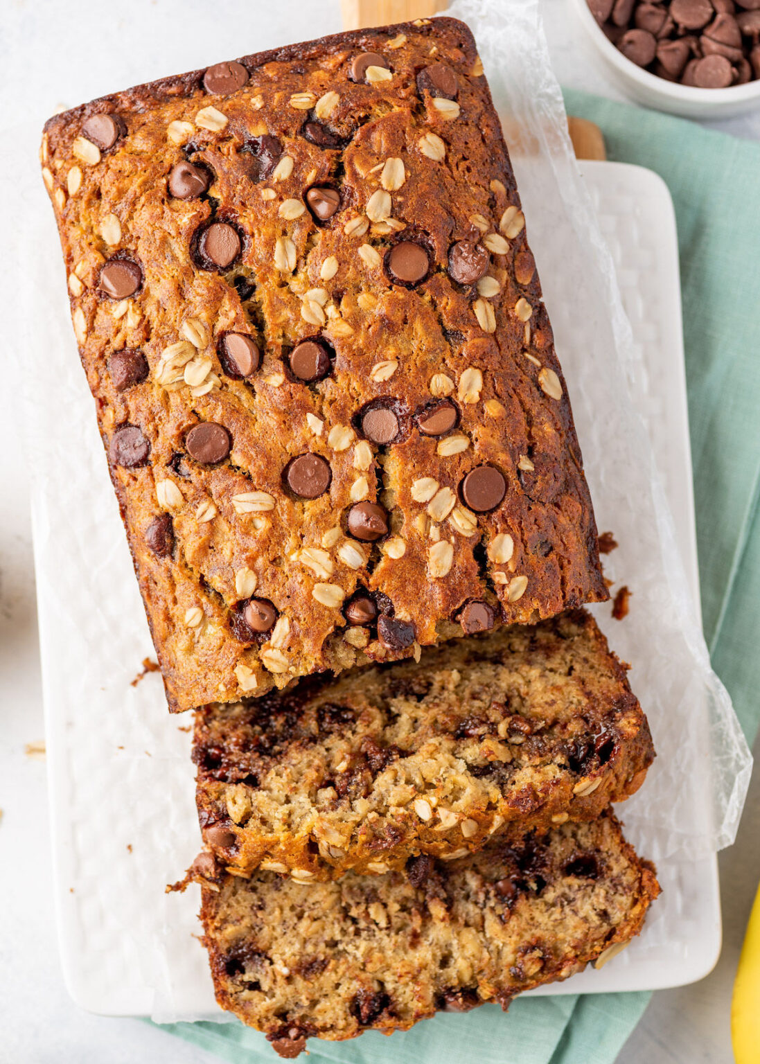 Healthy Oatmeal Banana Bread Gimme Delicious