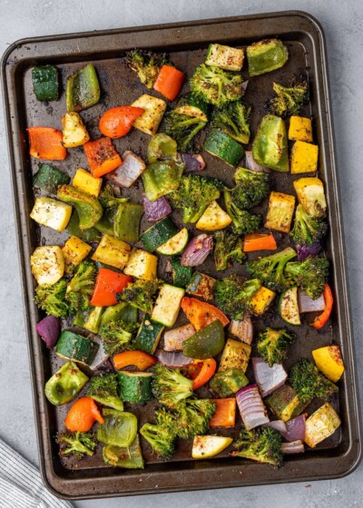 Easy 20-Minute Roasted Veggies | Gimme Delicious