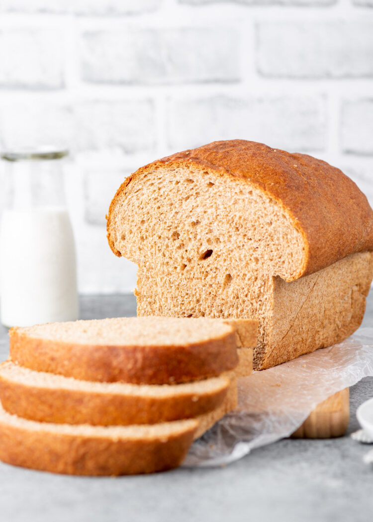 Healthy Homemade Sandwich Bread 