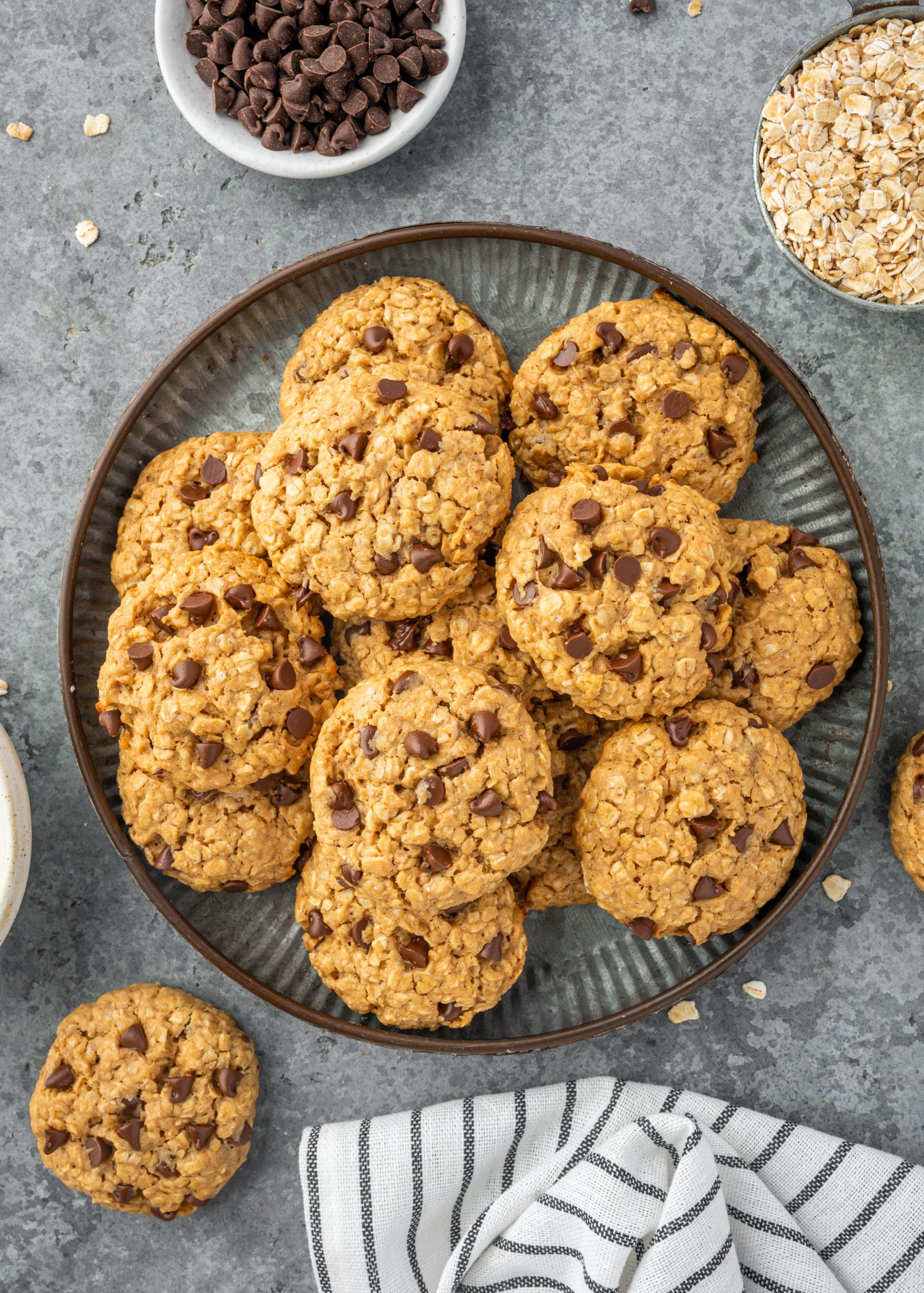 Peanut Butter Oatmeal Protein Cookies Gimme Delicious