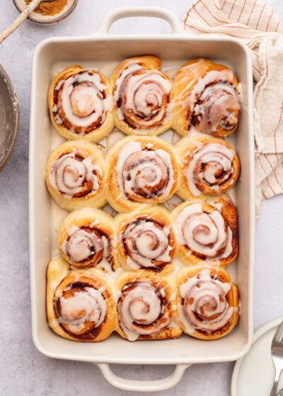 45 Minute Cinnamon Rolls | Gimme Delicious