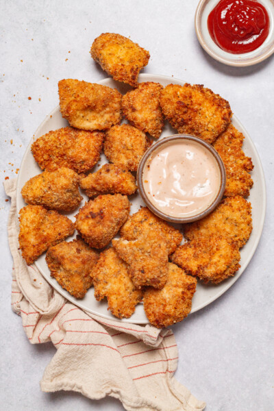 Air Fryer Chicken Nuggets | Gimme Delicious