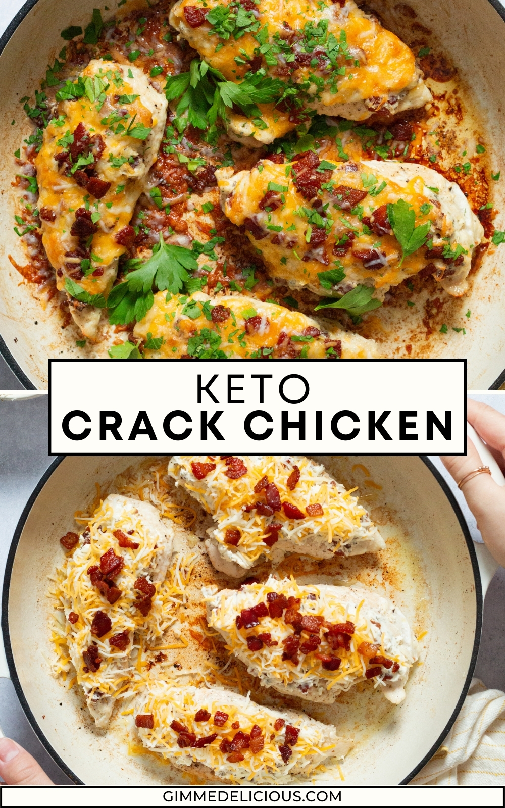 Keto Crack Chicken | Gimme Delicious