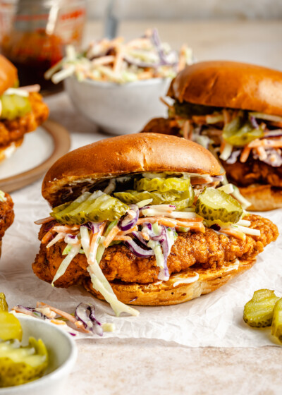 Nashville Hot Chicken Sandwiches | Gimme Delicious