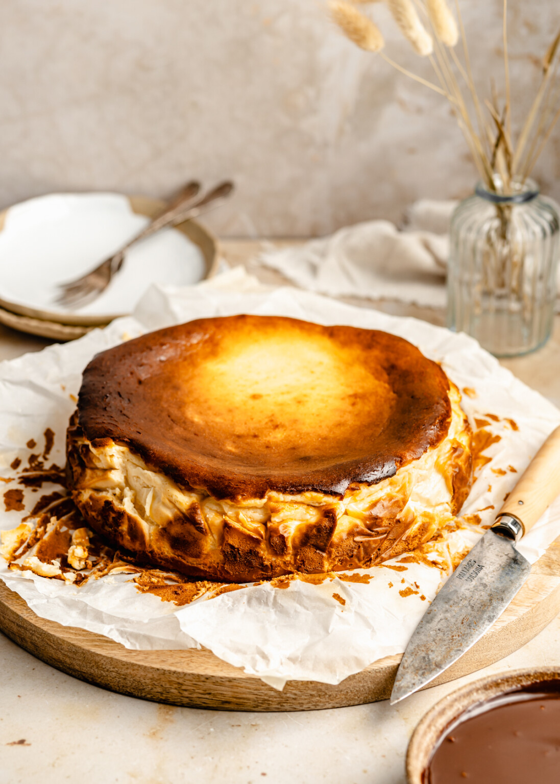 Burnt Basque Cheesecake Gimme Delicious