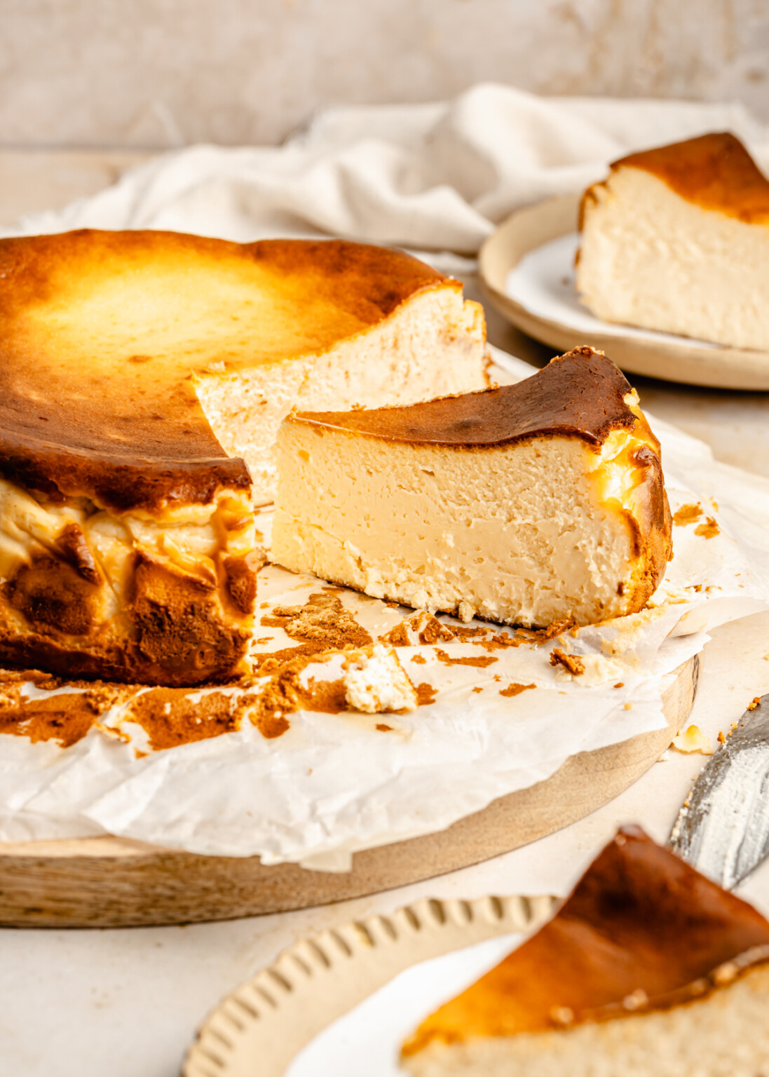 Burnt Basque Cheesecake Gimme Delicious