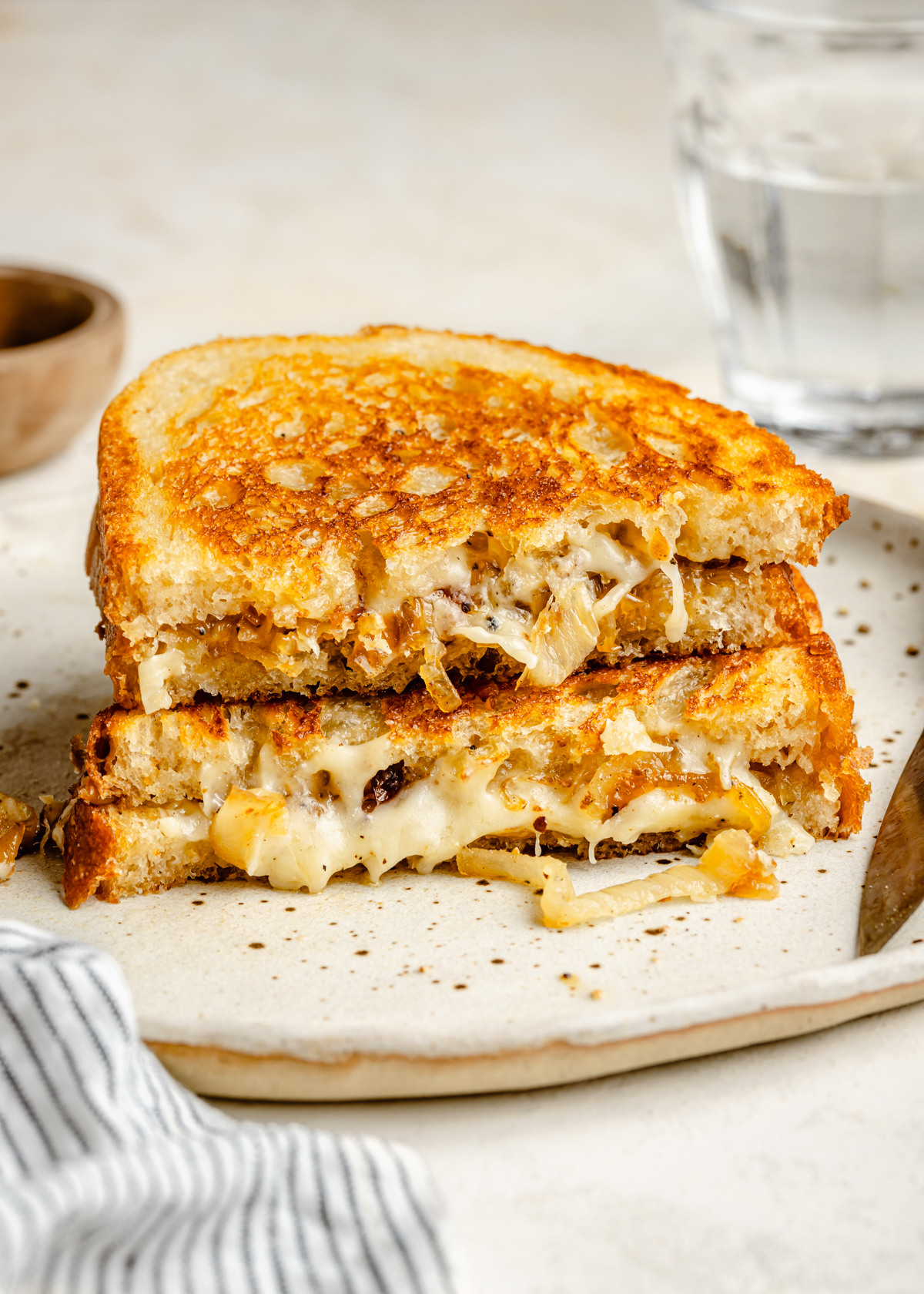Caramelized Onion Grilled Cheese | Gimme Delicious
