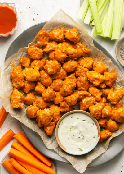 Buffalo Chicken Bites | Gimme Delicious