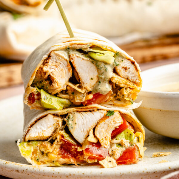 Chipotle Chicken Wraps | Gimme Delicious