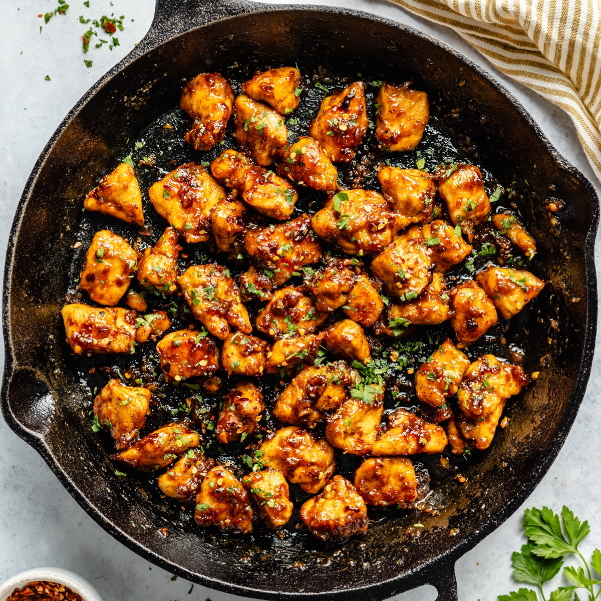 Honey Garlic Chicken Bites-image