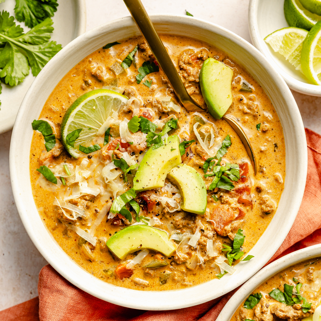 Creamy Taco Soup | Gimme Delicious