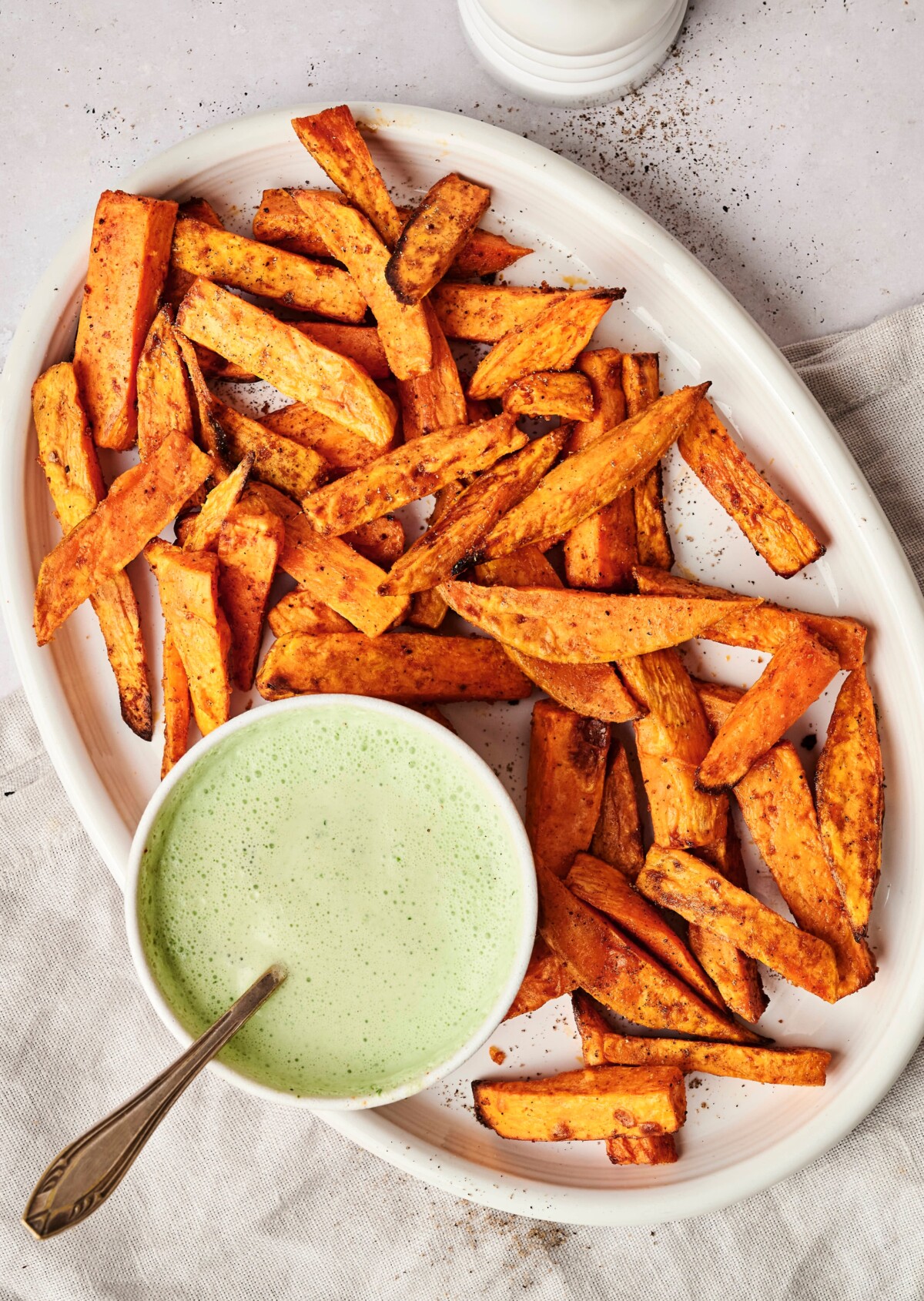 Air Fryer Sweet Potato Fries | Gimme Delicious