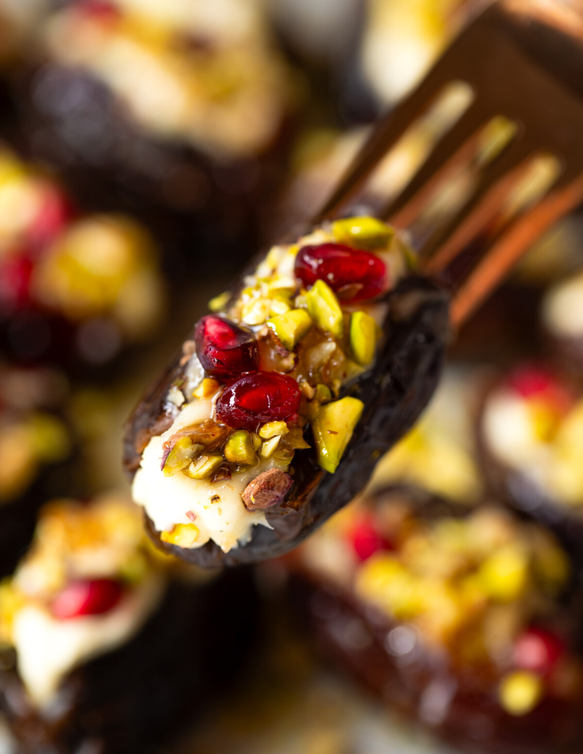 Mascarpone Stuffed Dates | Gimme Delicious